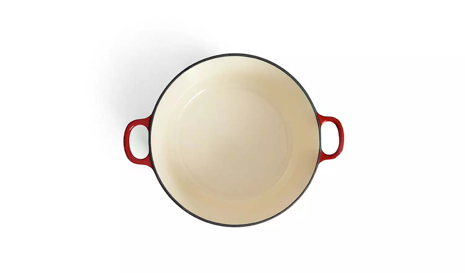 Habitat 3.3 Litre Cast Iron Casserole Dish - Red