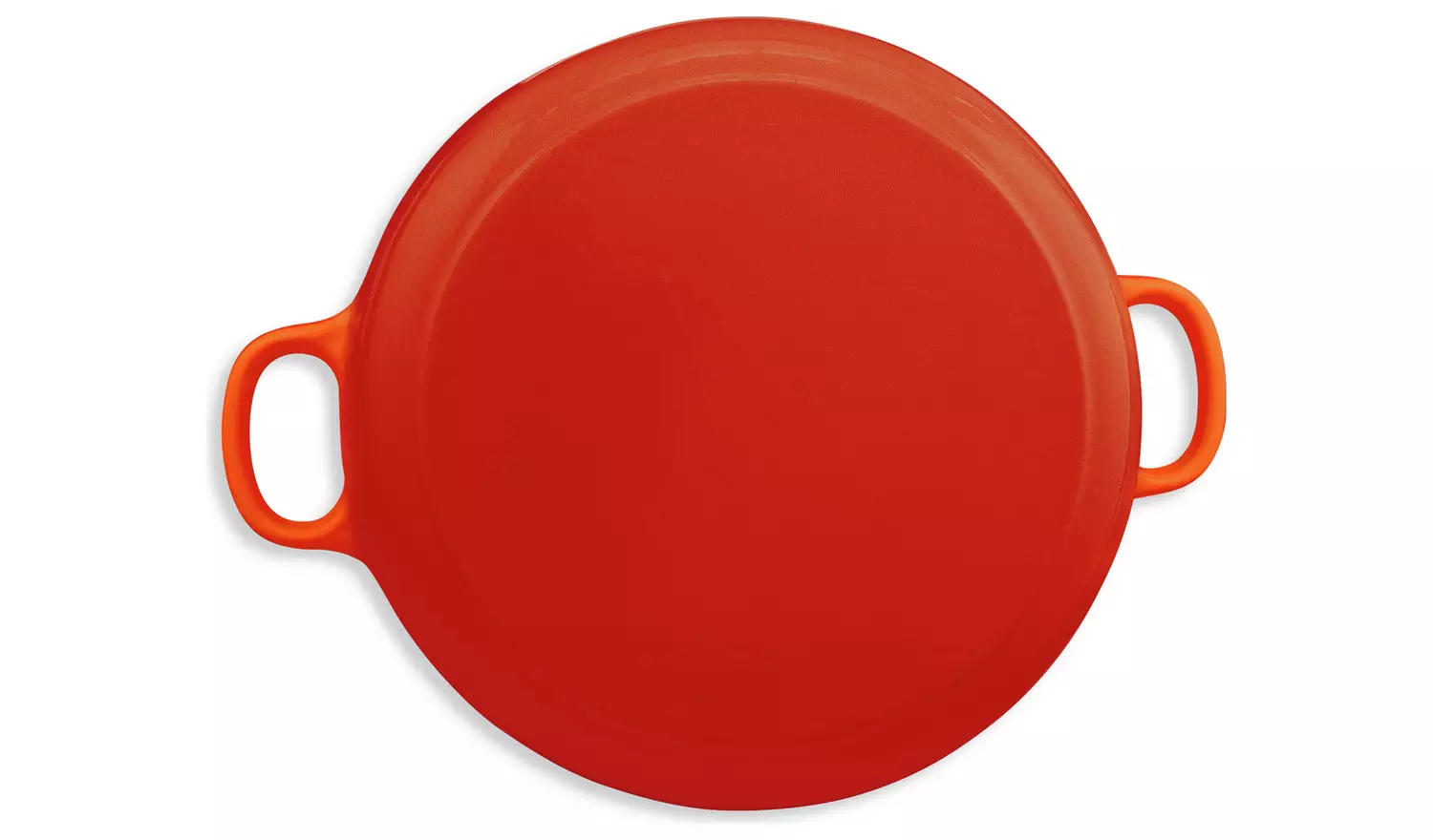 Habitat 3.3 Litre Cast Iron Casserole Dish - Orange