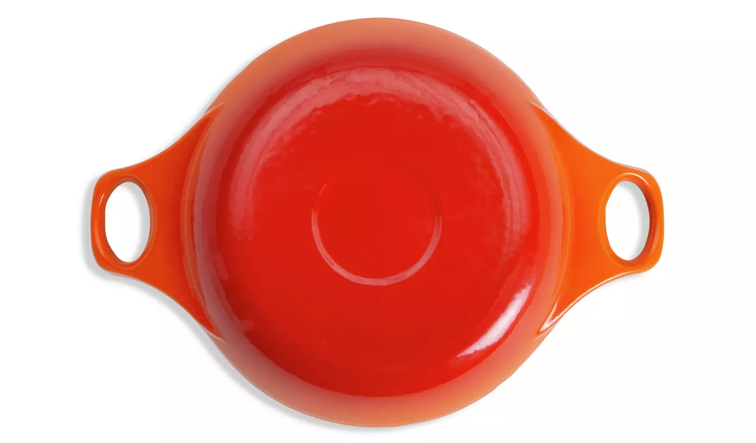 Habitat 20cm Cast Iron Oven Dish - Orange