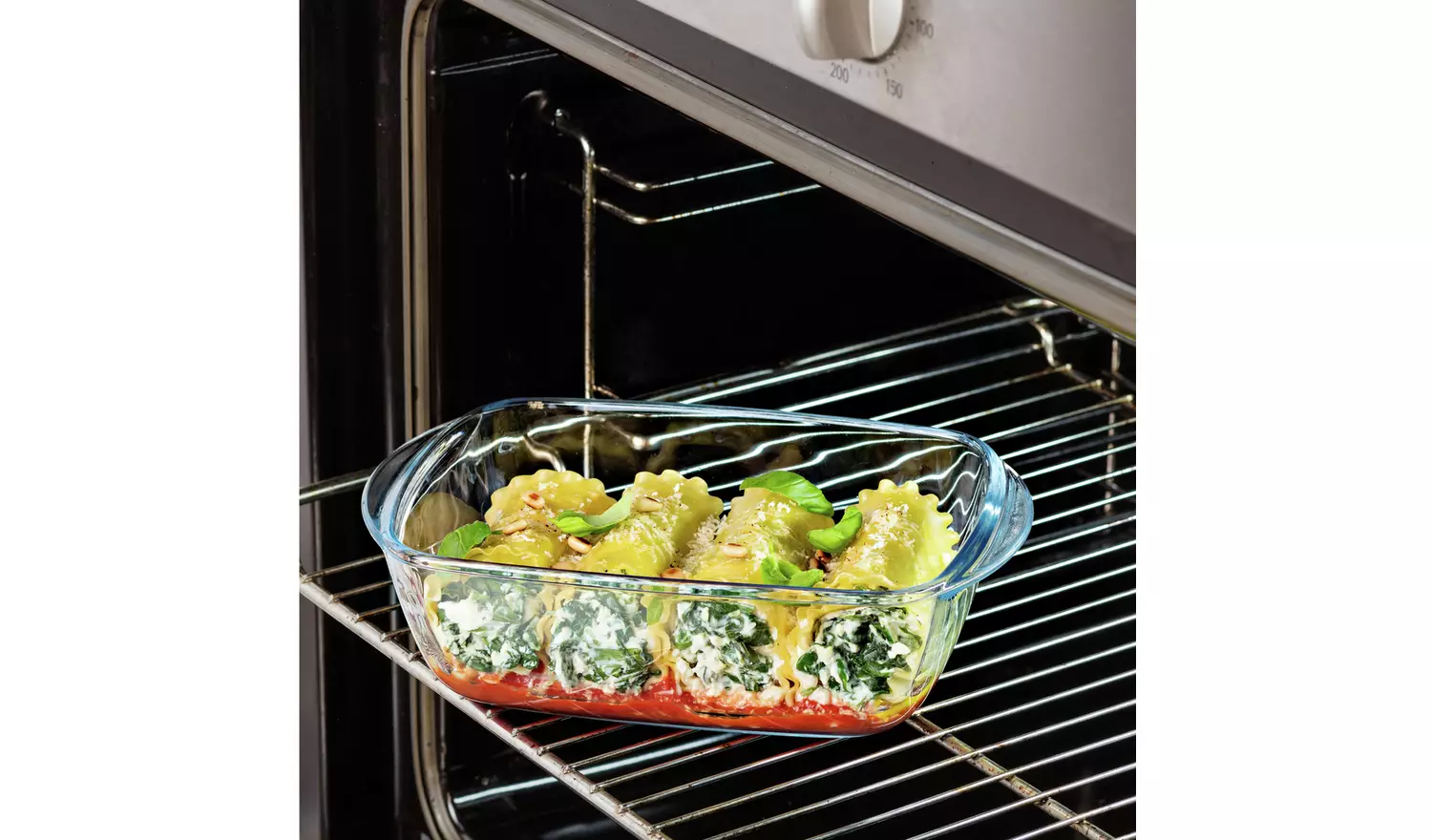 Pyrex Cook & Heat 2 Piece Rectangular Glass Dish Set