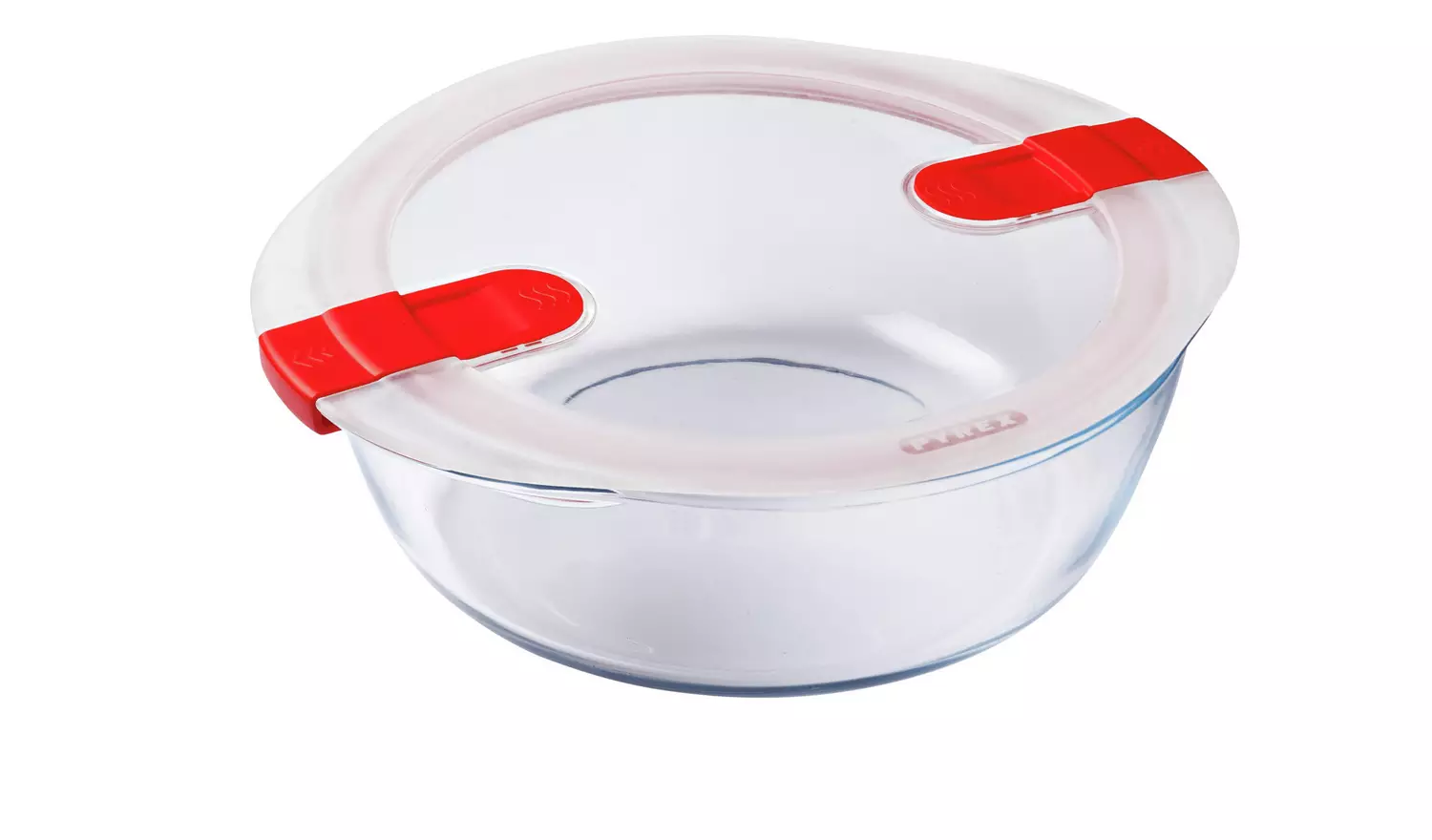 Pyrex Cook & Heat 2.3 Litre Round Glass Dish