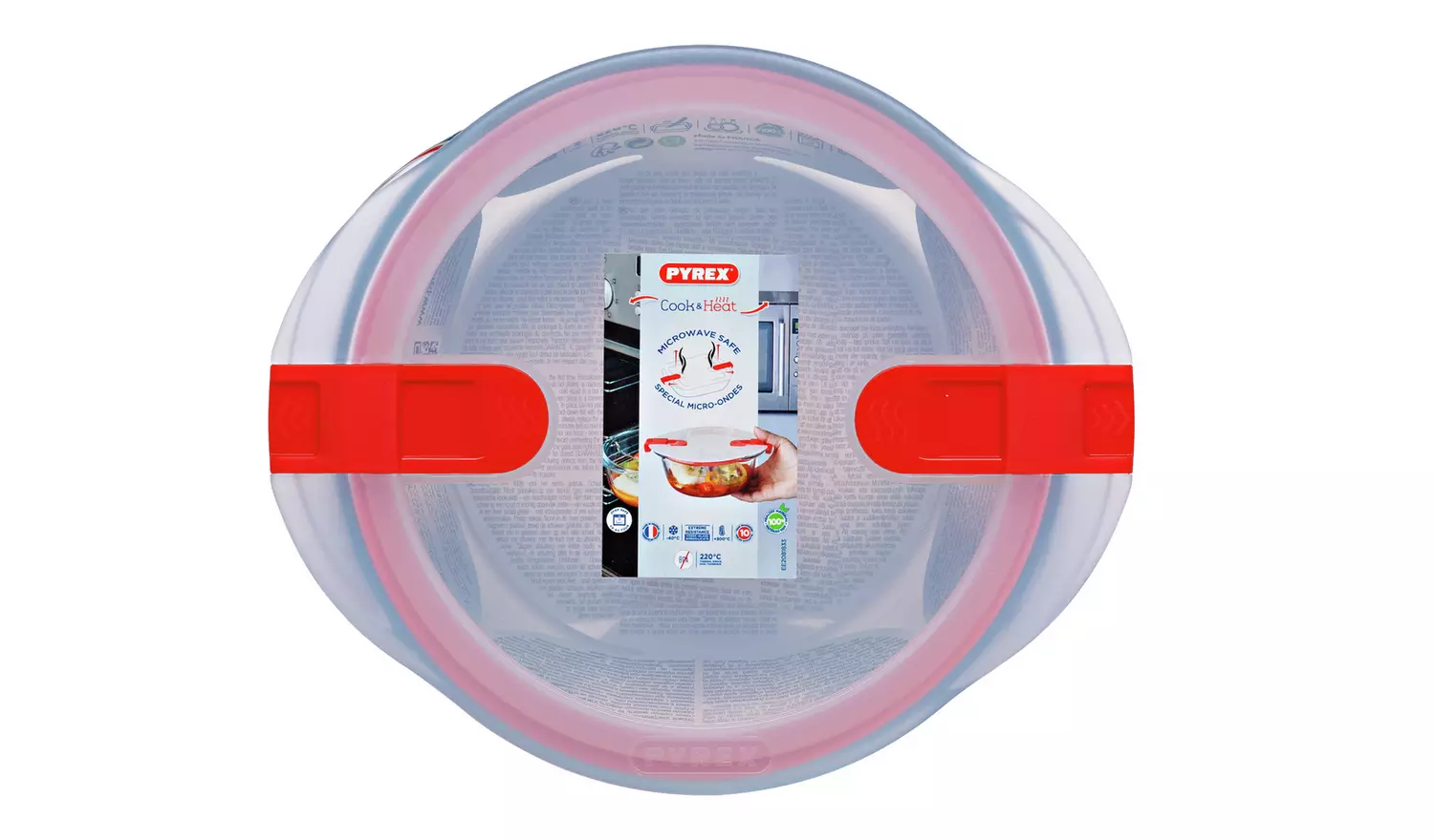 Pyrex Cook & Heat 2.3 Litre Round Glass Dish