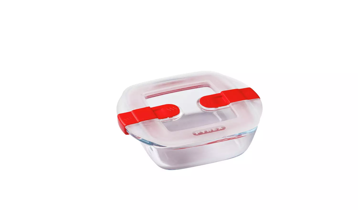 Pyrex Cook & Heat 0.35 Litre Square Glass Dish