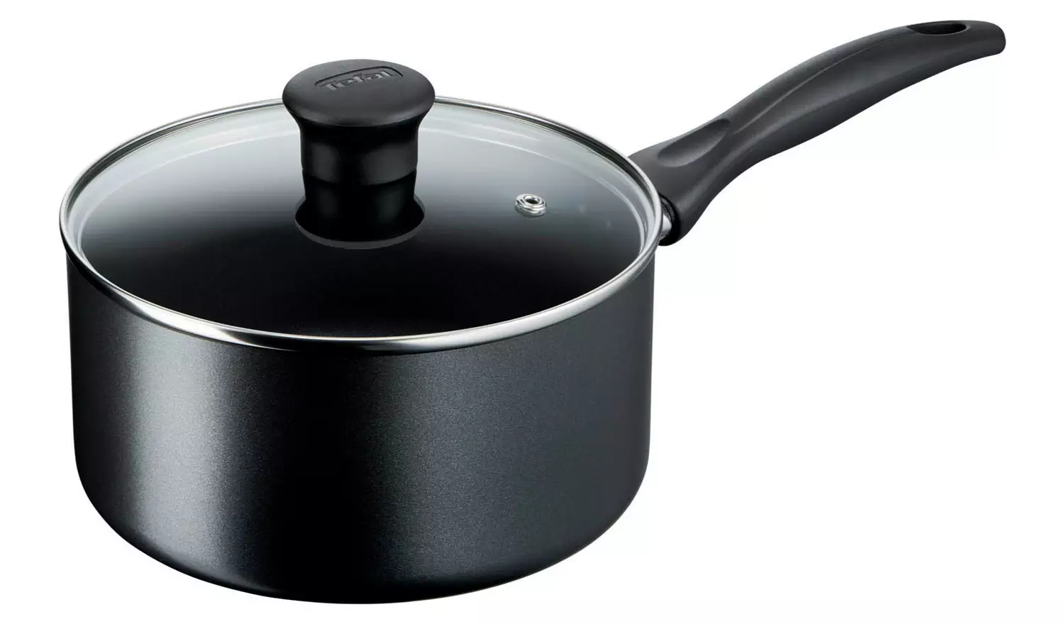 Tefal Induction 5 Piece Non stick Pan Set - Black