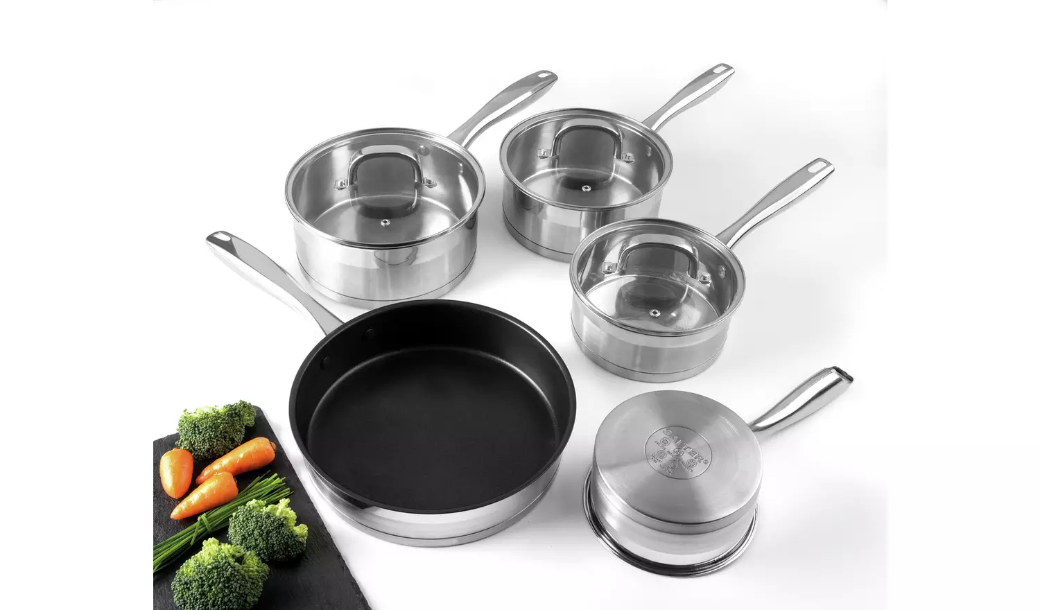Salter Timeless Collection 5 Piece Pan Set