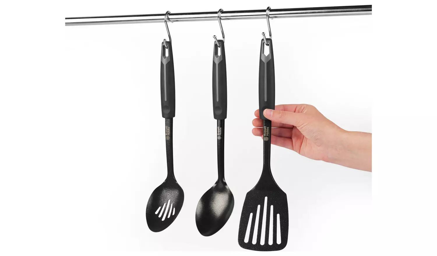 Russell Hobbs Diamond Stone 6 Piece Aluminium Pan Set