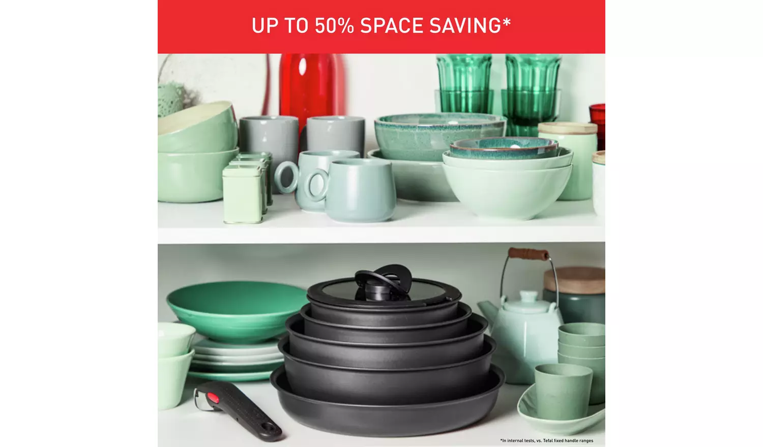 Tefal Ingenio Daily Chef 10 Piece Aluminium Pan Set