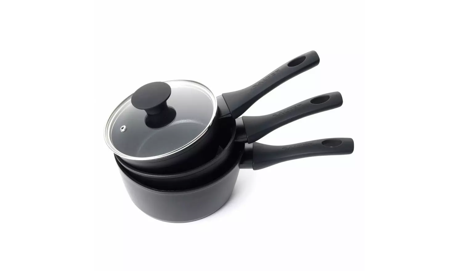 Salter 15x Mega Thermo 3 Piece Saucepan Set