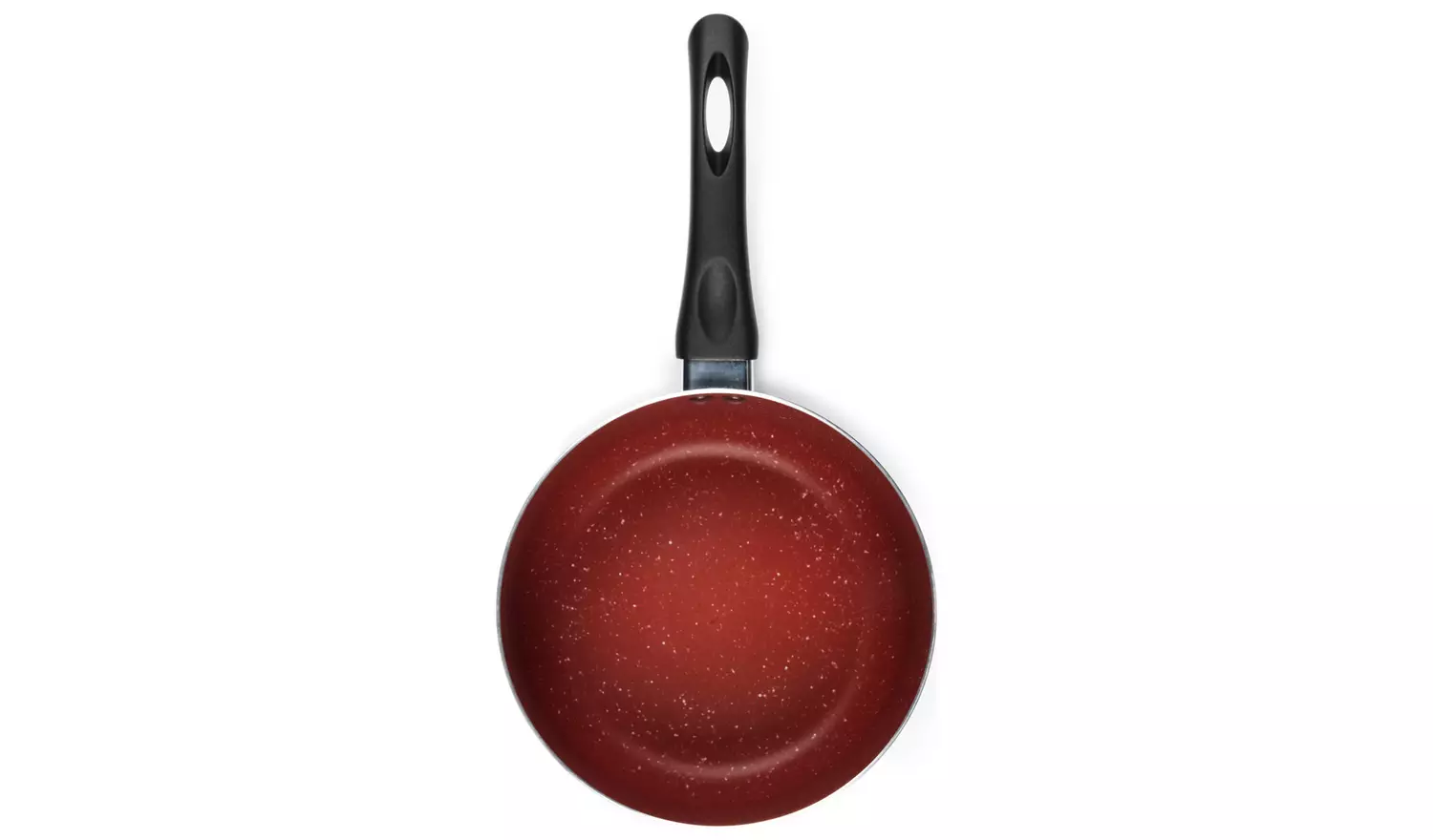 Russell Hobbs Red Stone Aluminium 3 Piece Pan Set - Black