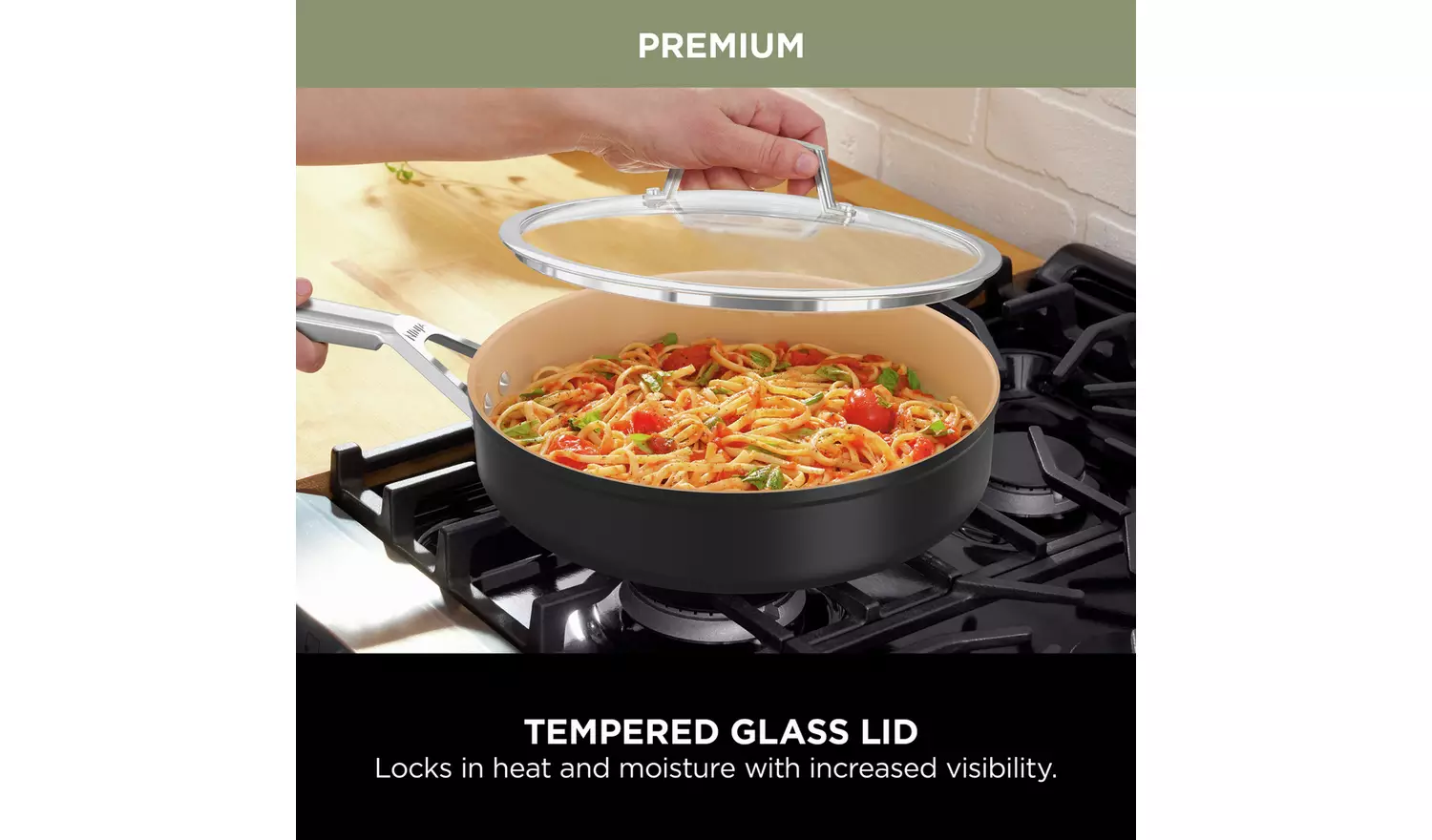 Ninja Extended Life 5 Piece Ceramic Pan Set