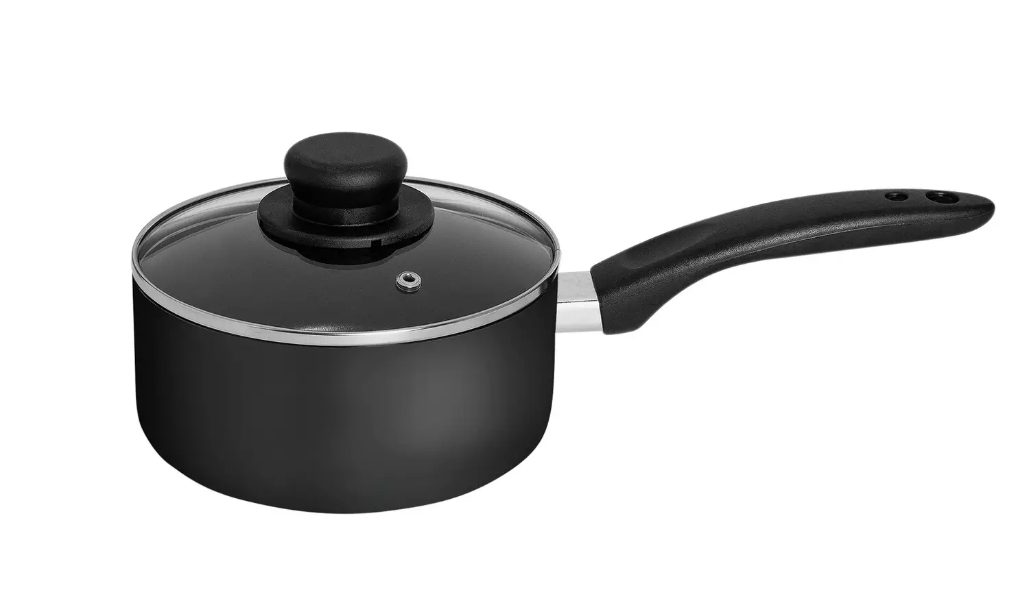 Argos Home 3 Piece Aluminium Pan Set - Grey