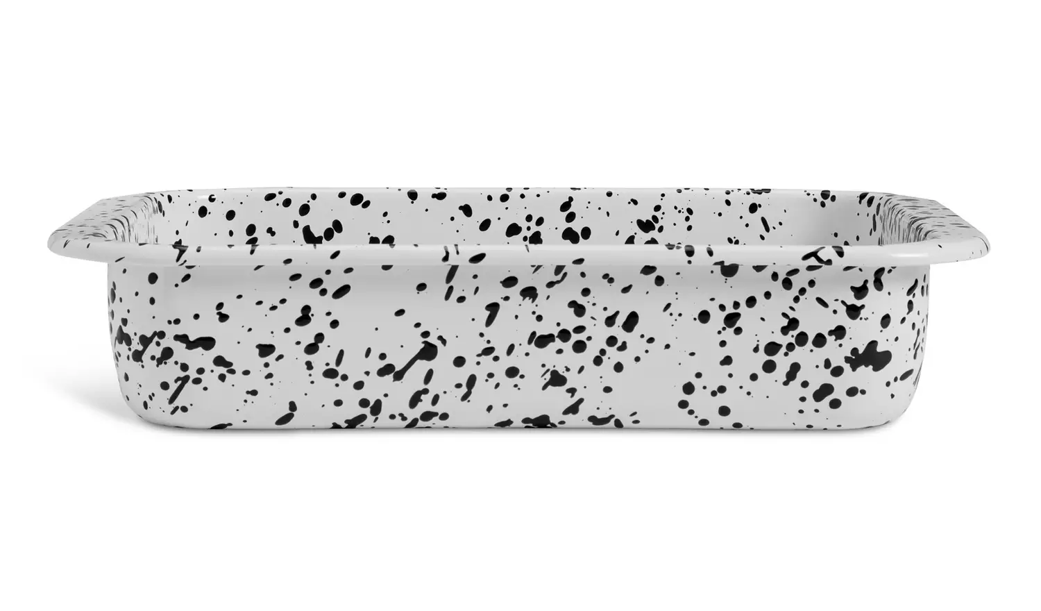 Habitat 37cm Enamel Roaster - White