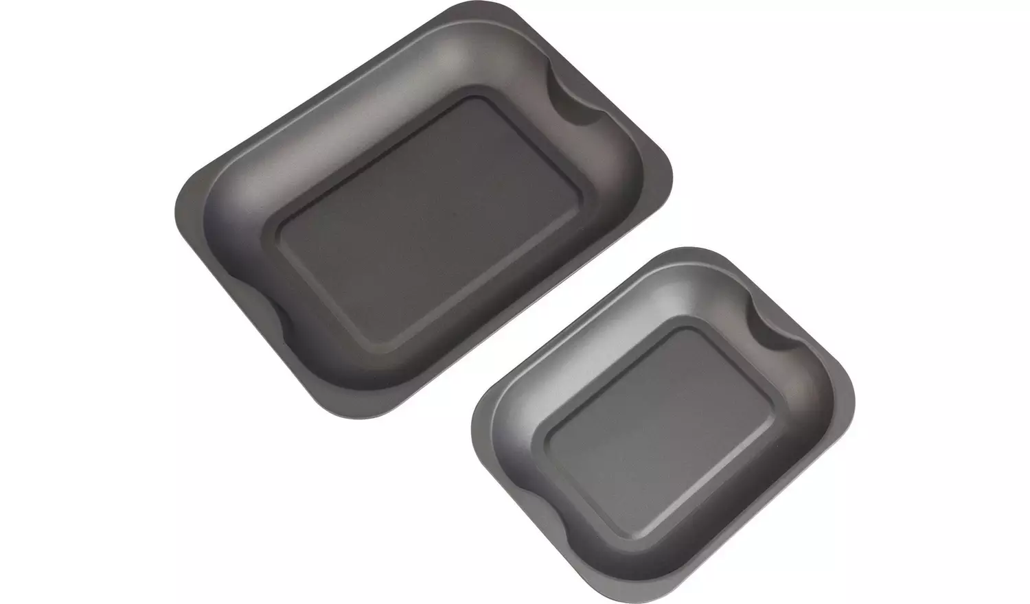 Argos Home 2 Piece Non Stick Steel Roasters Set