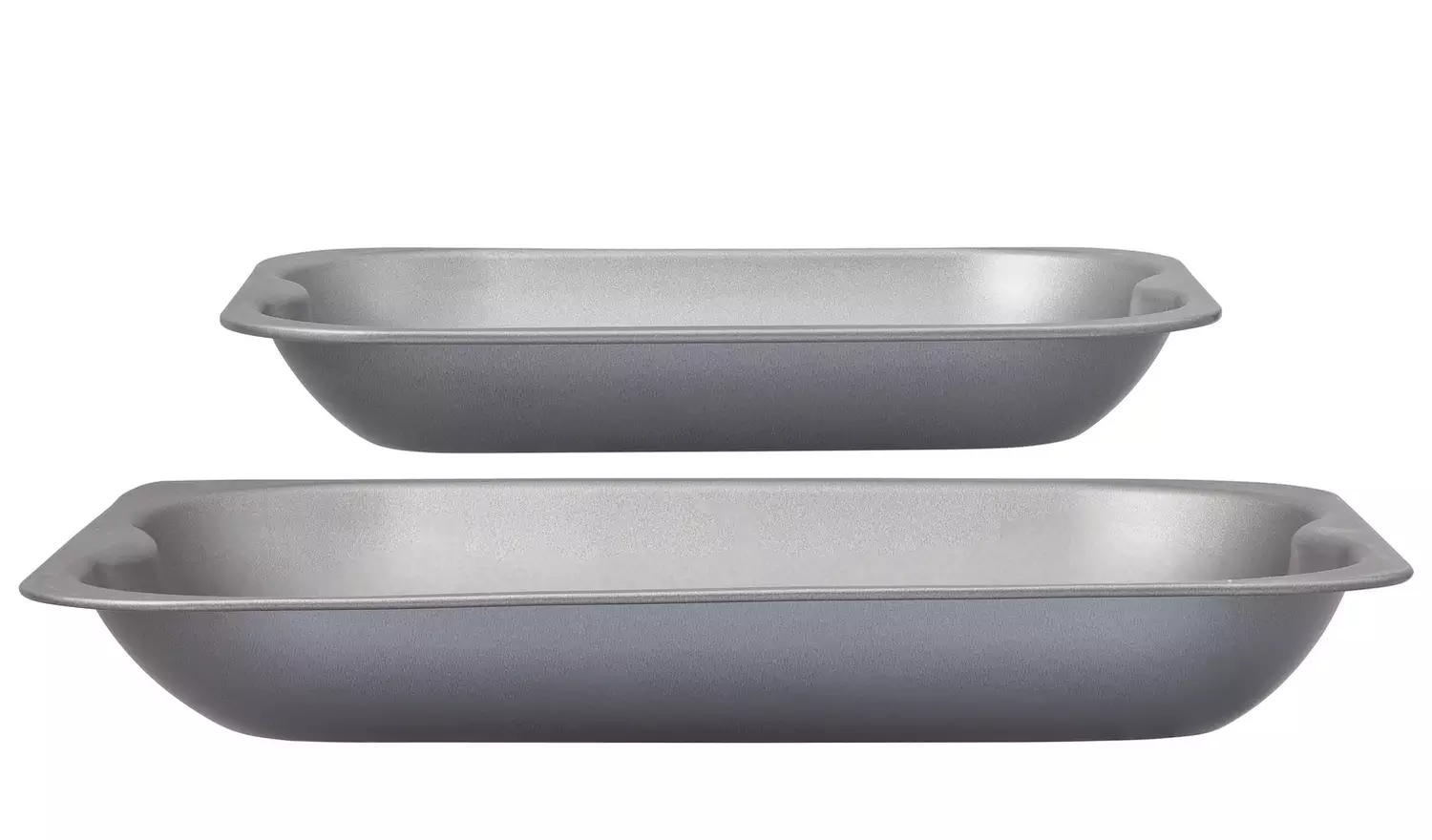 Argos Home 2 Piece Non Stick Steel Roasters Set