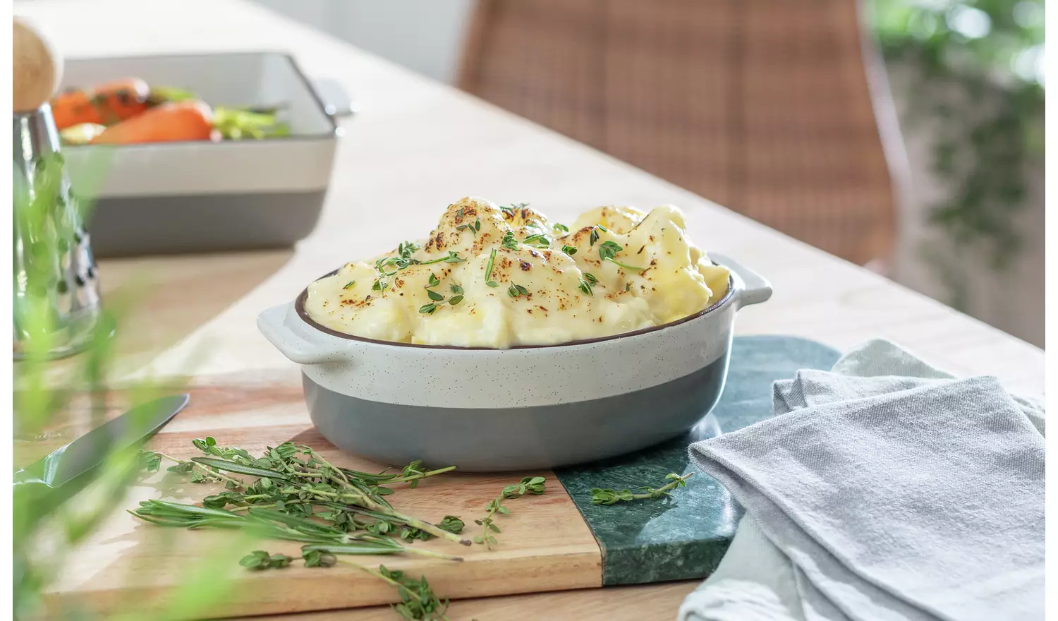 Habitat Speckle Small Ceramic Roaster