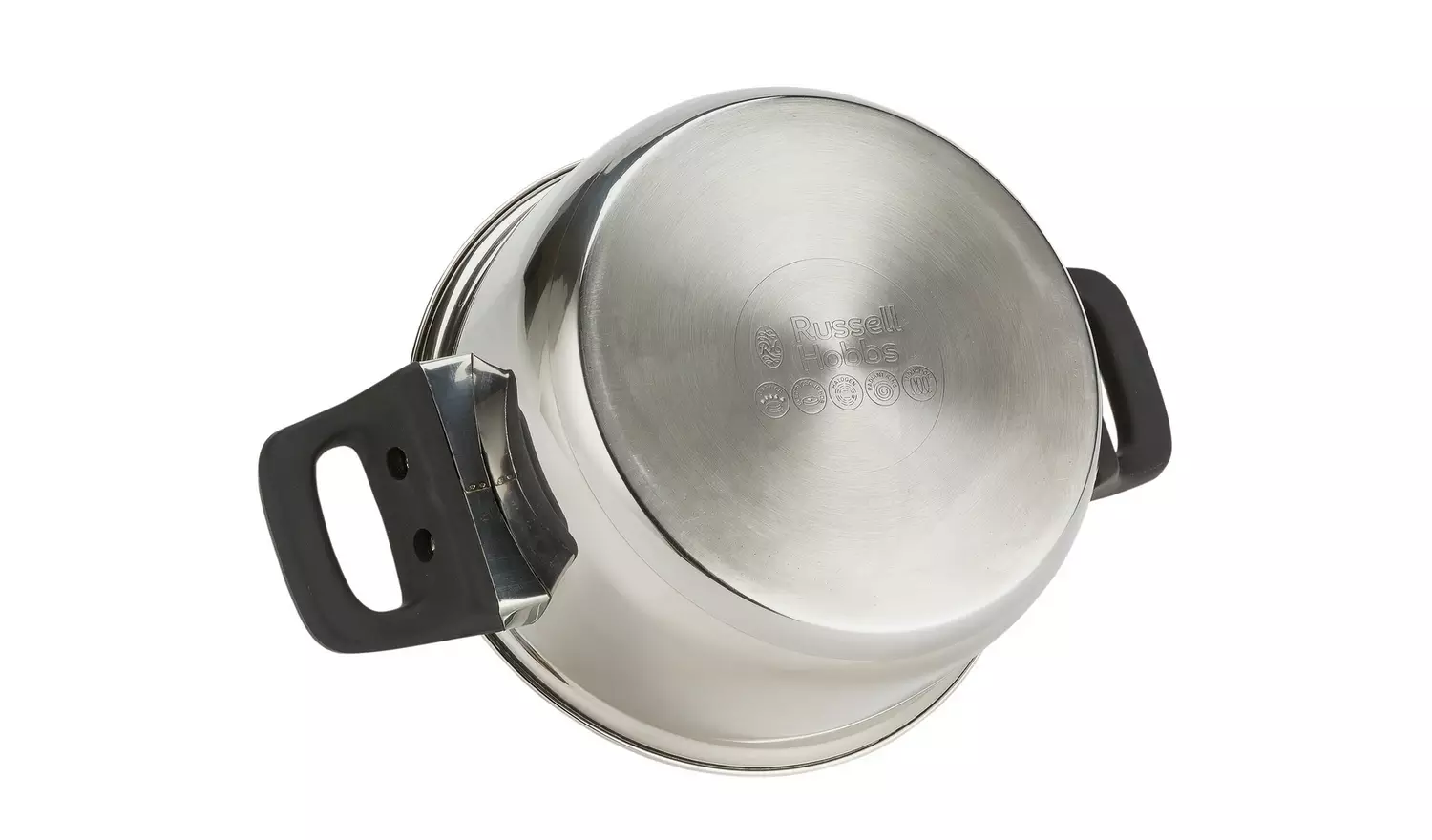 Russell Hobbs 18cm 3 Tier Stainless Steel Steamer