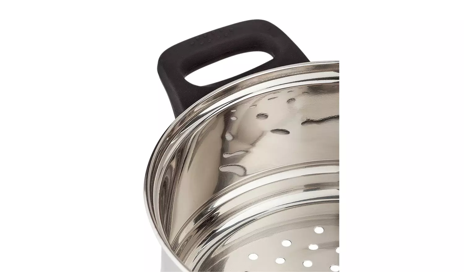 Russell Hobbs 18cm 3 Tier Stainless Steel Steamer