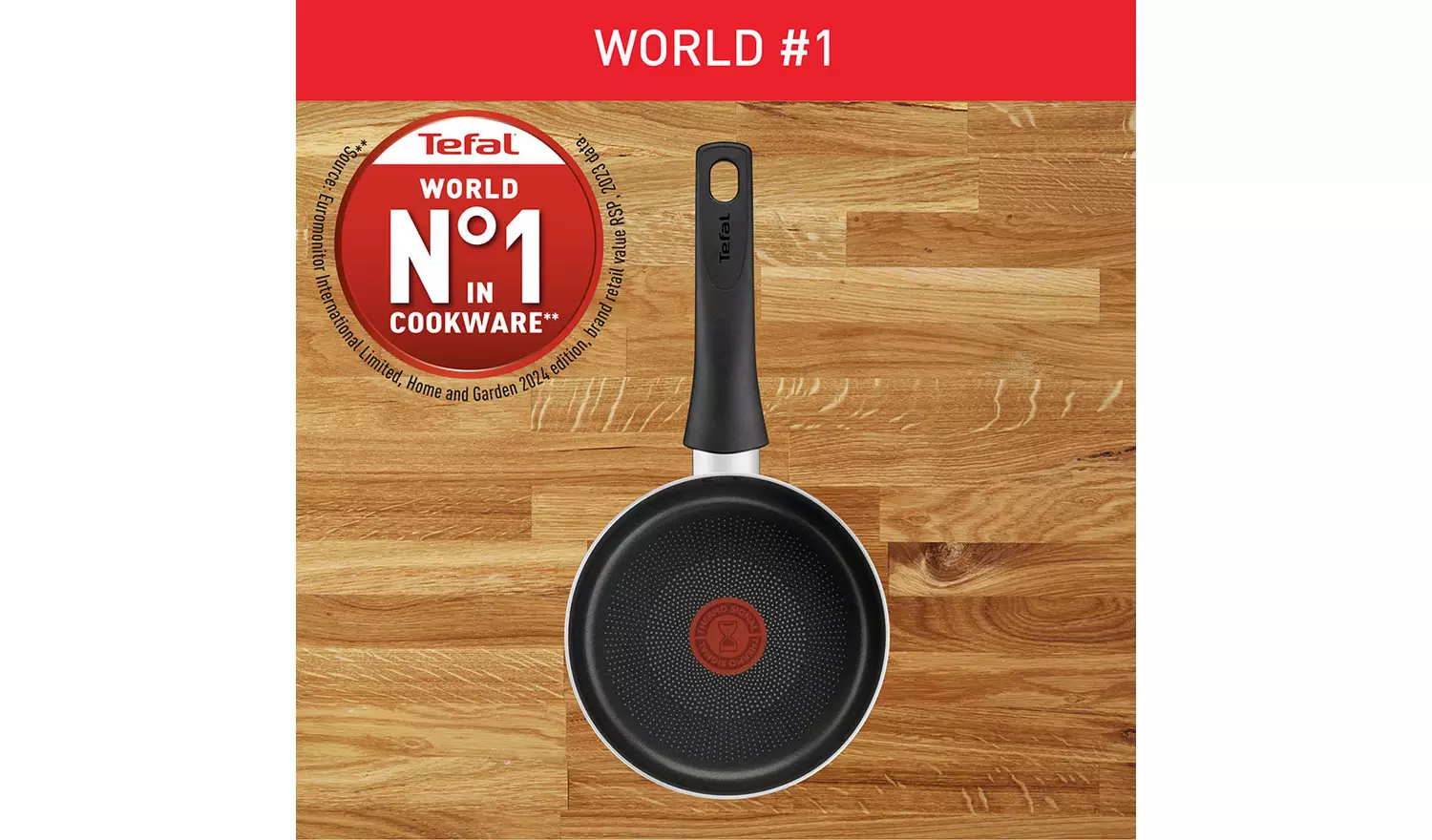 Tefal Titanium Force 18cm Non stick Saucepan