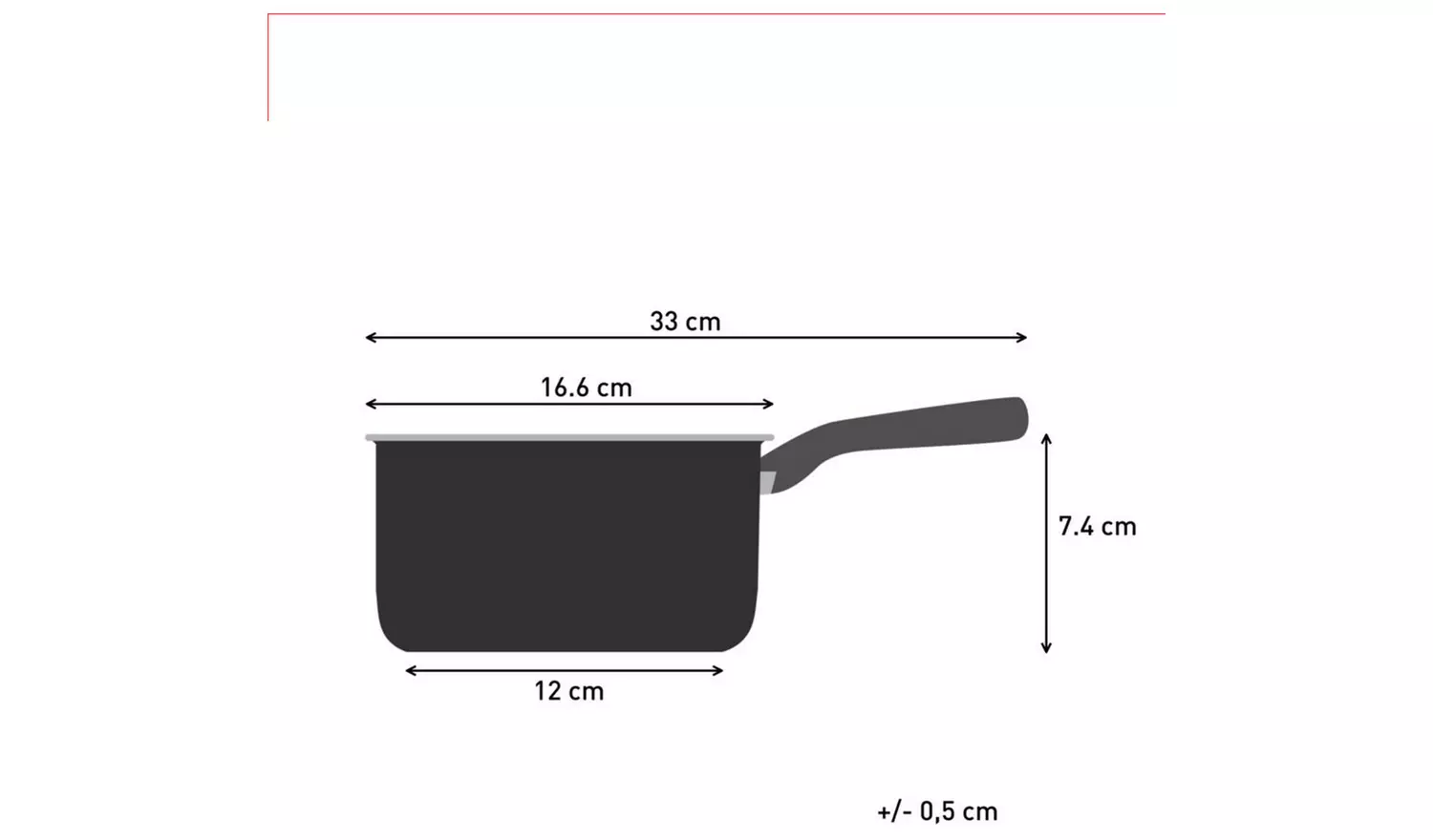 Tefal Titanium Force 16cm Non stick Saucepan