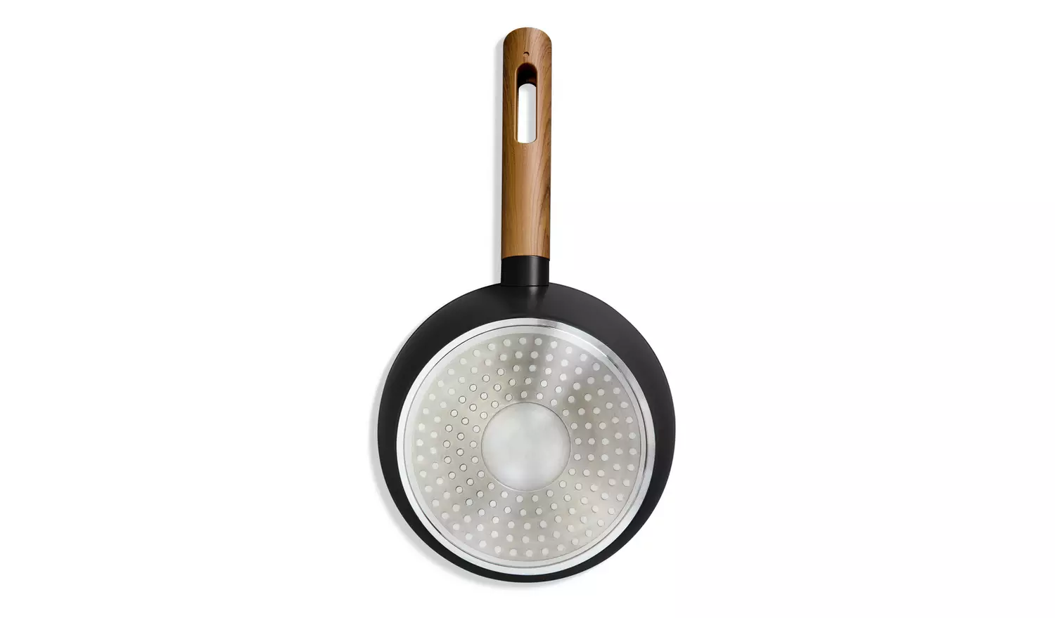 Habitat Wood Effect 20cm Non Stick Aluminium Sauce Pan