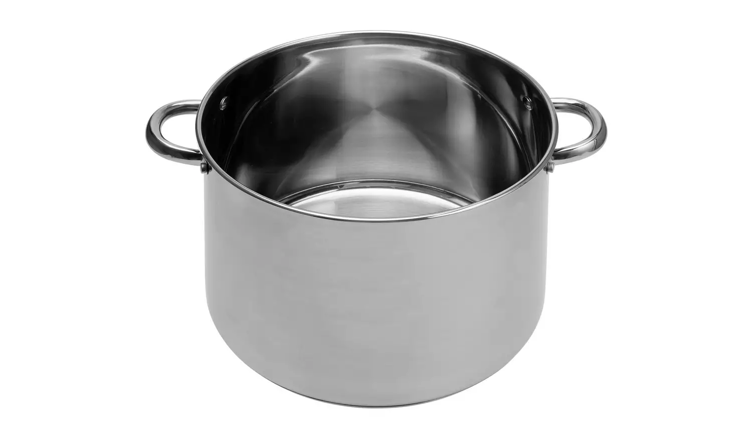 Argos Home 28cm Stainless Steel Stock Pot