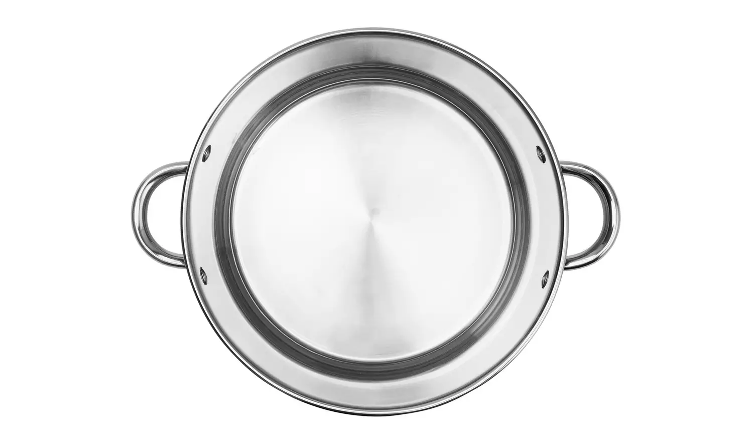Argos Home 28cm Stainless Steel Stock Pot
