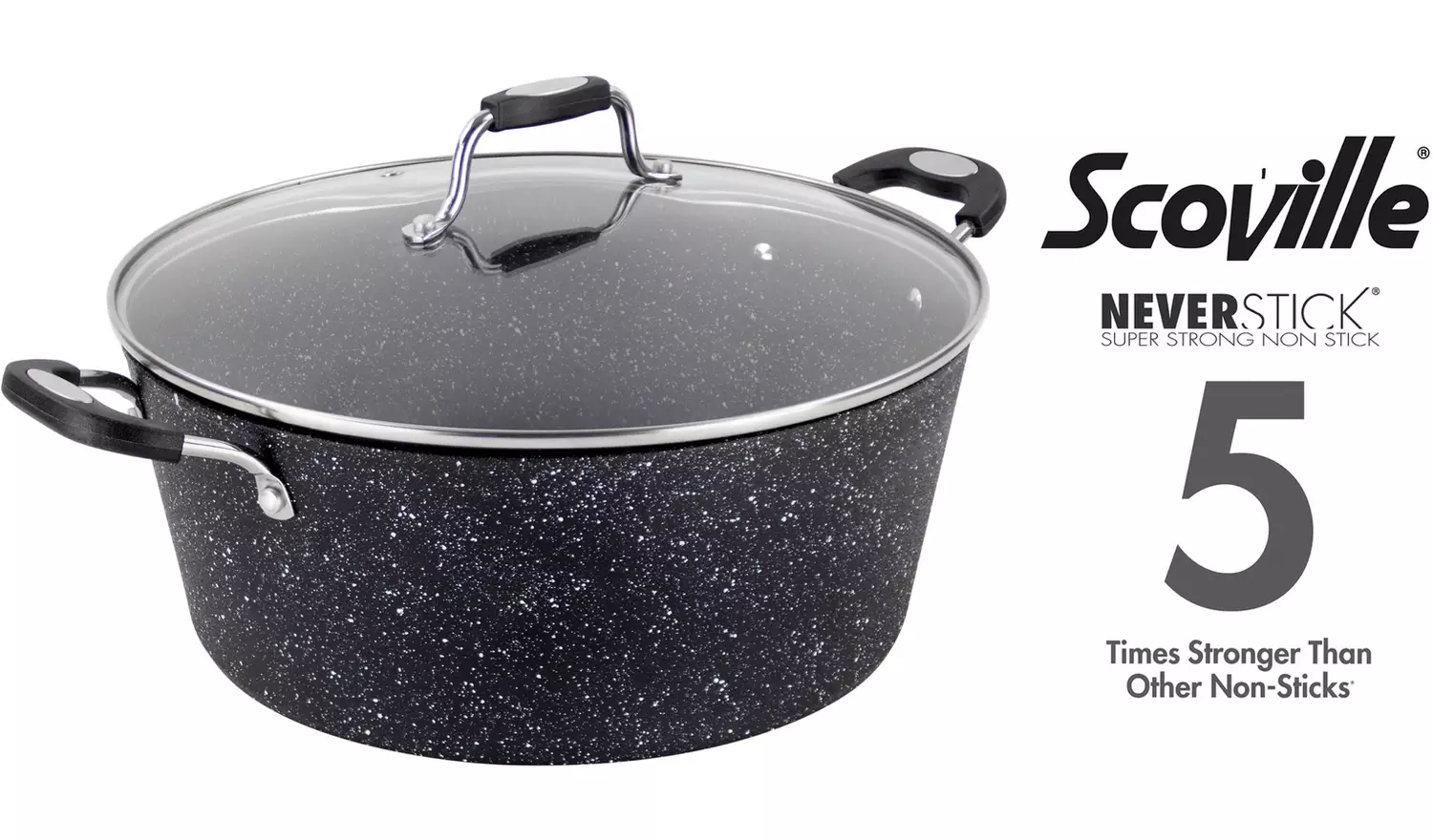 Scoville 32cm Neverstick Stock Pot