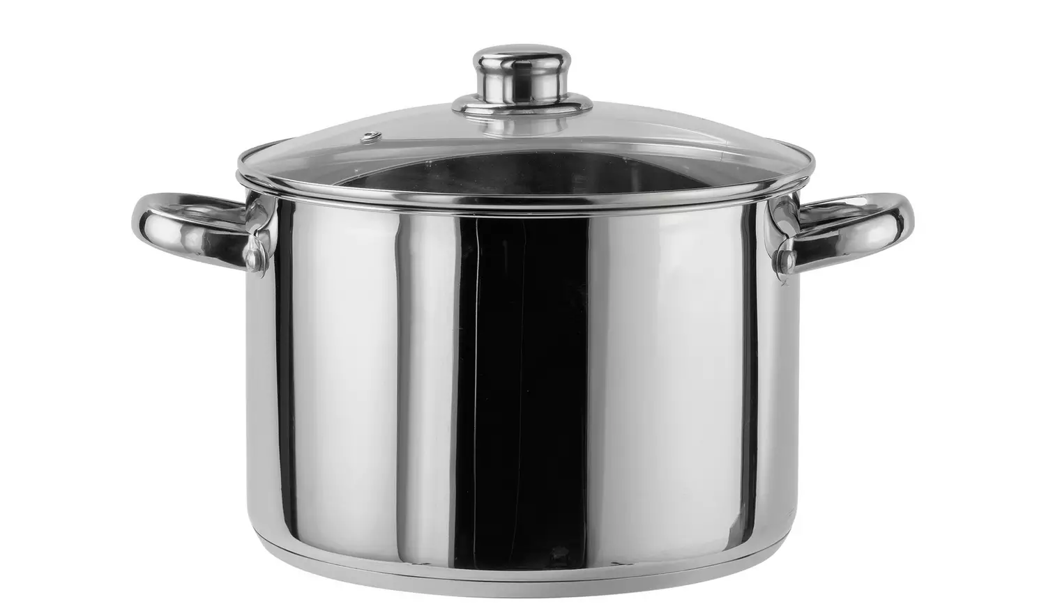 Argos Home 24cm Stainless Steel Stock Pot