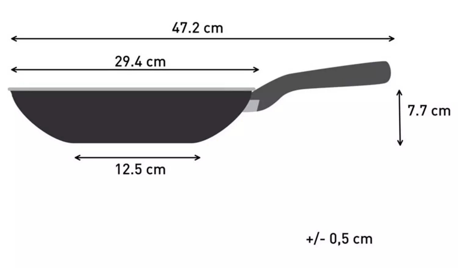 Tefal Titanium Force 28cm Non stick Wok