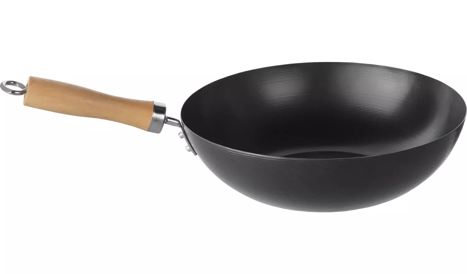Argos Home 27cm Non Stick Carbon Steel Wok