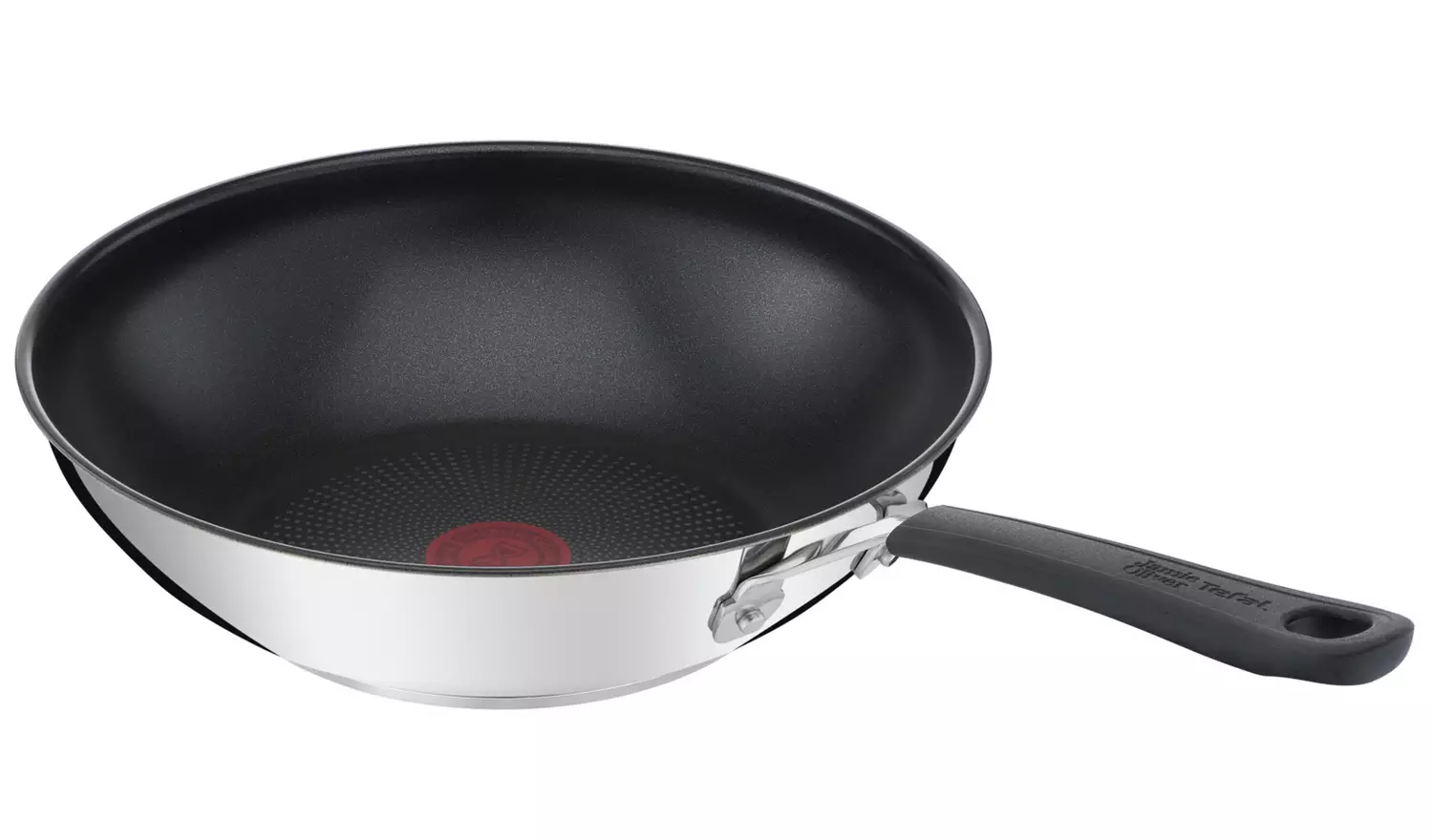 Tefal Jamie Oliver Quick & Easy 28cm Stainless Steel Wok