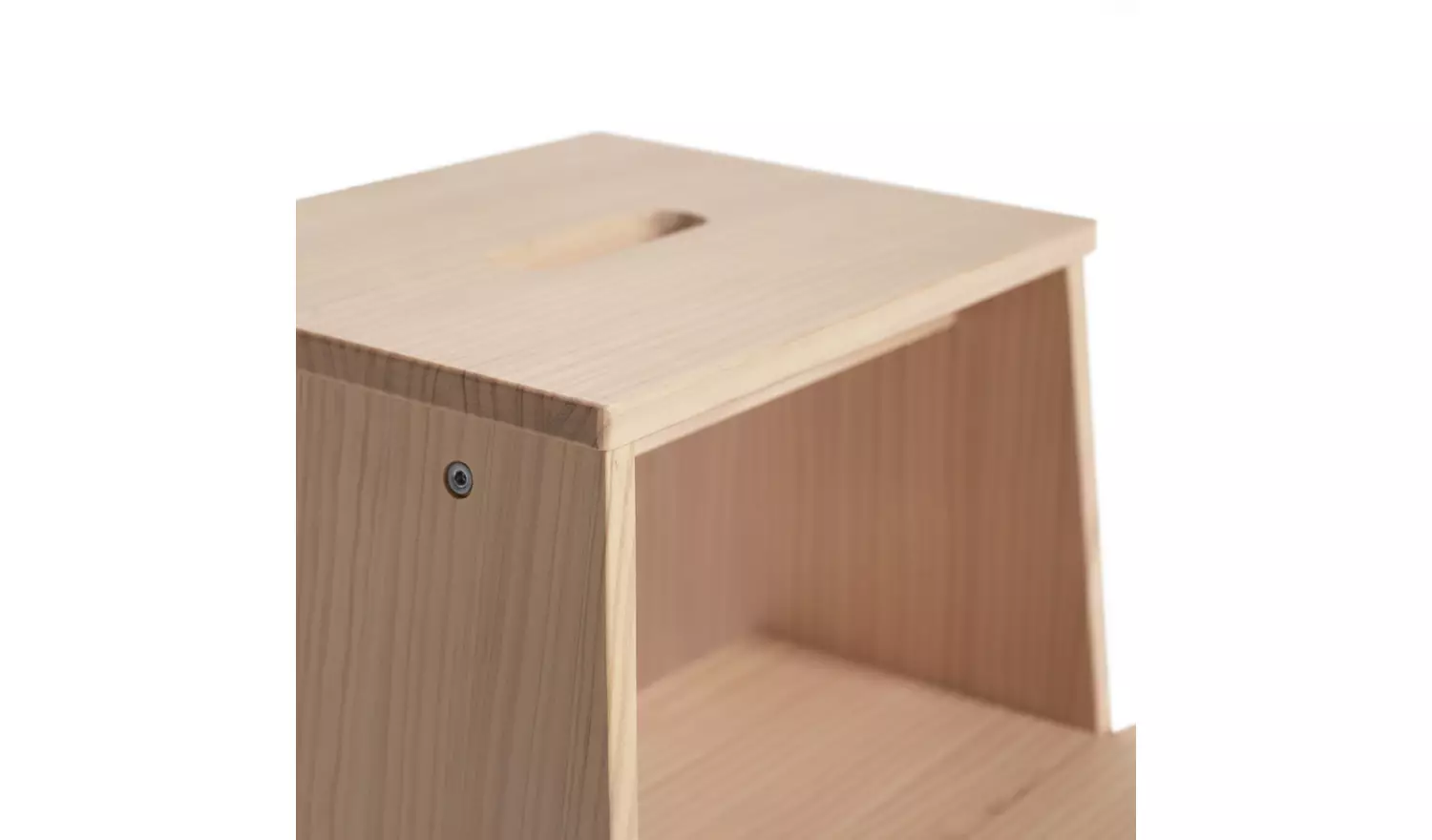 Habitat Seoul Solid Wood Step Stool - Natural