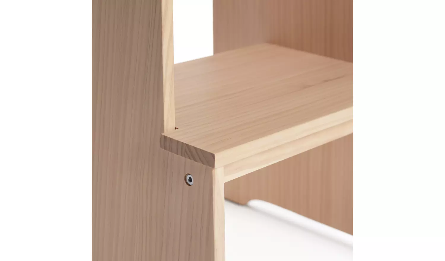 Habitat Seoul Solid Wood Step Stool - Natural