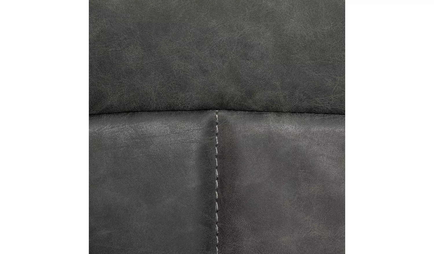 Argos Home Baylor Faux Leather Counter Bar Stool - Grey