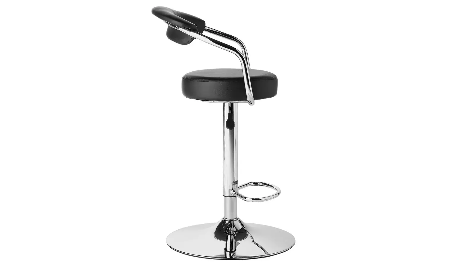 Argos Home Executive Gas Lift Bar Stool - Black