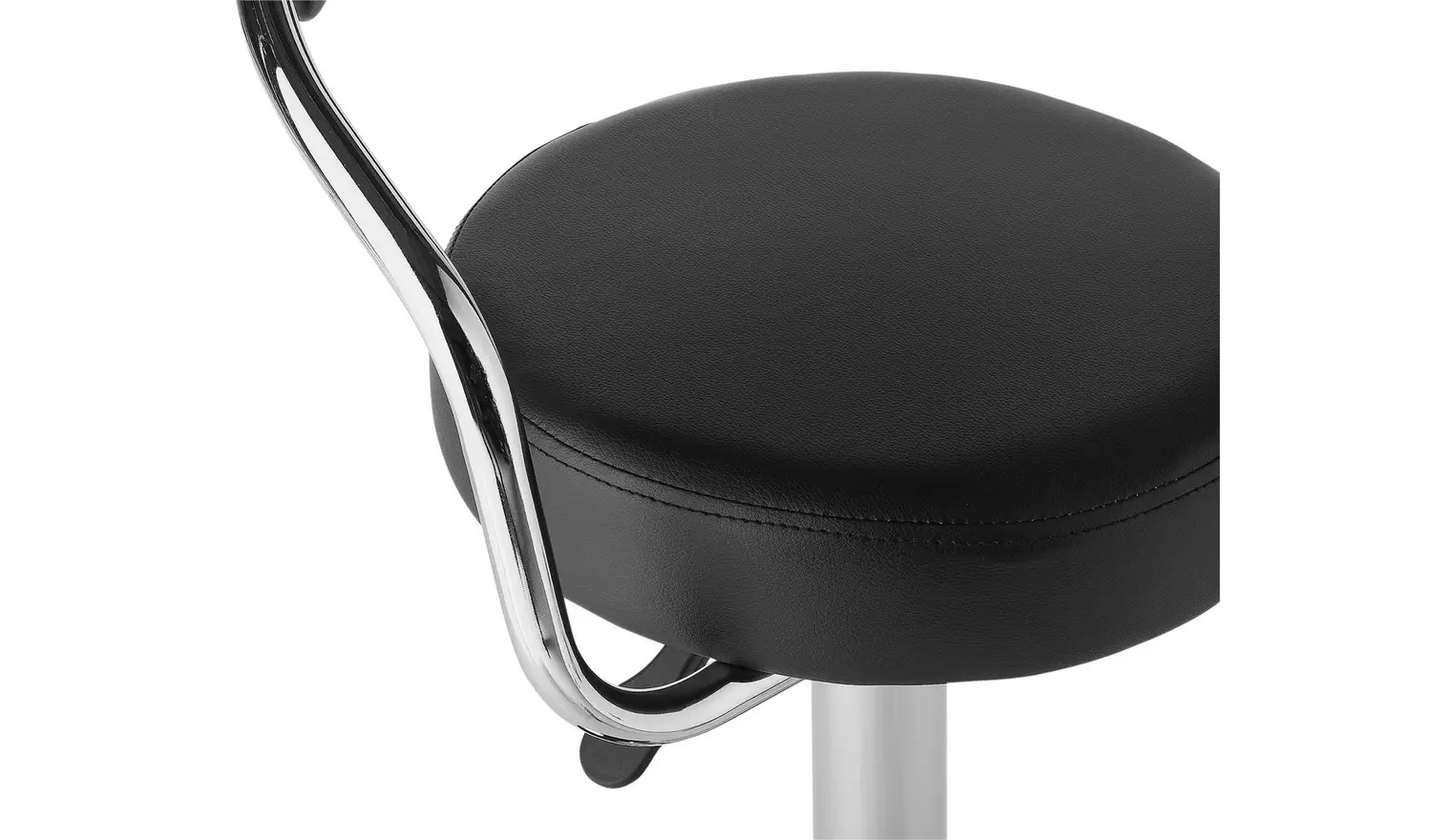 Argos Home Executive Gas Lift Bar Stool - Black