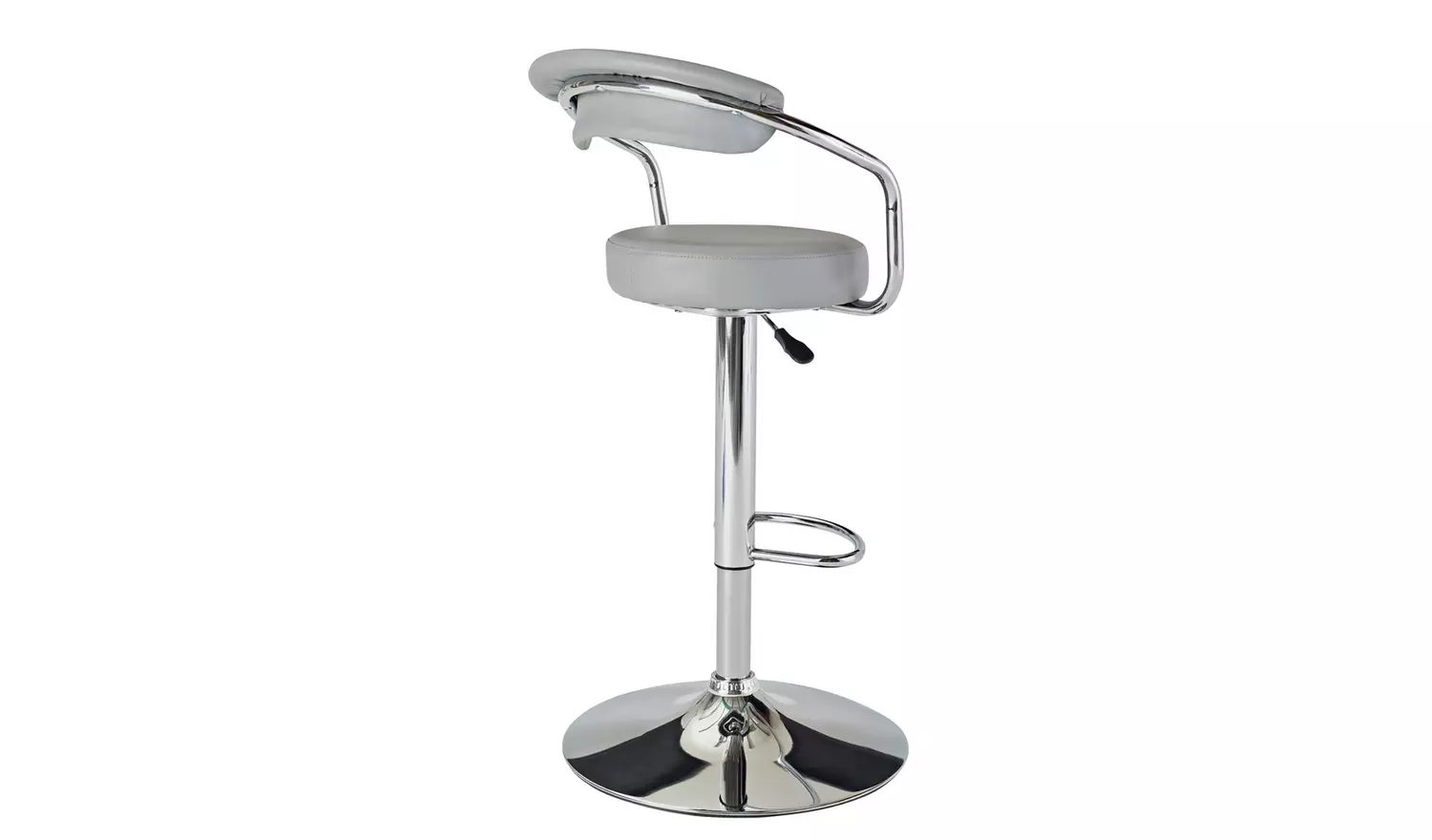 Argos Home Executive Gas Lift Bar Stool - Grey