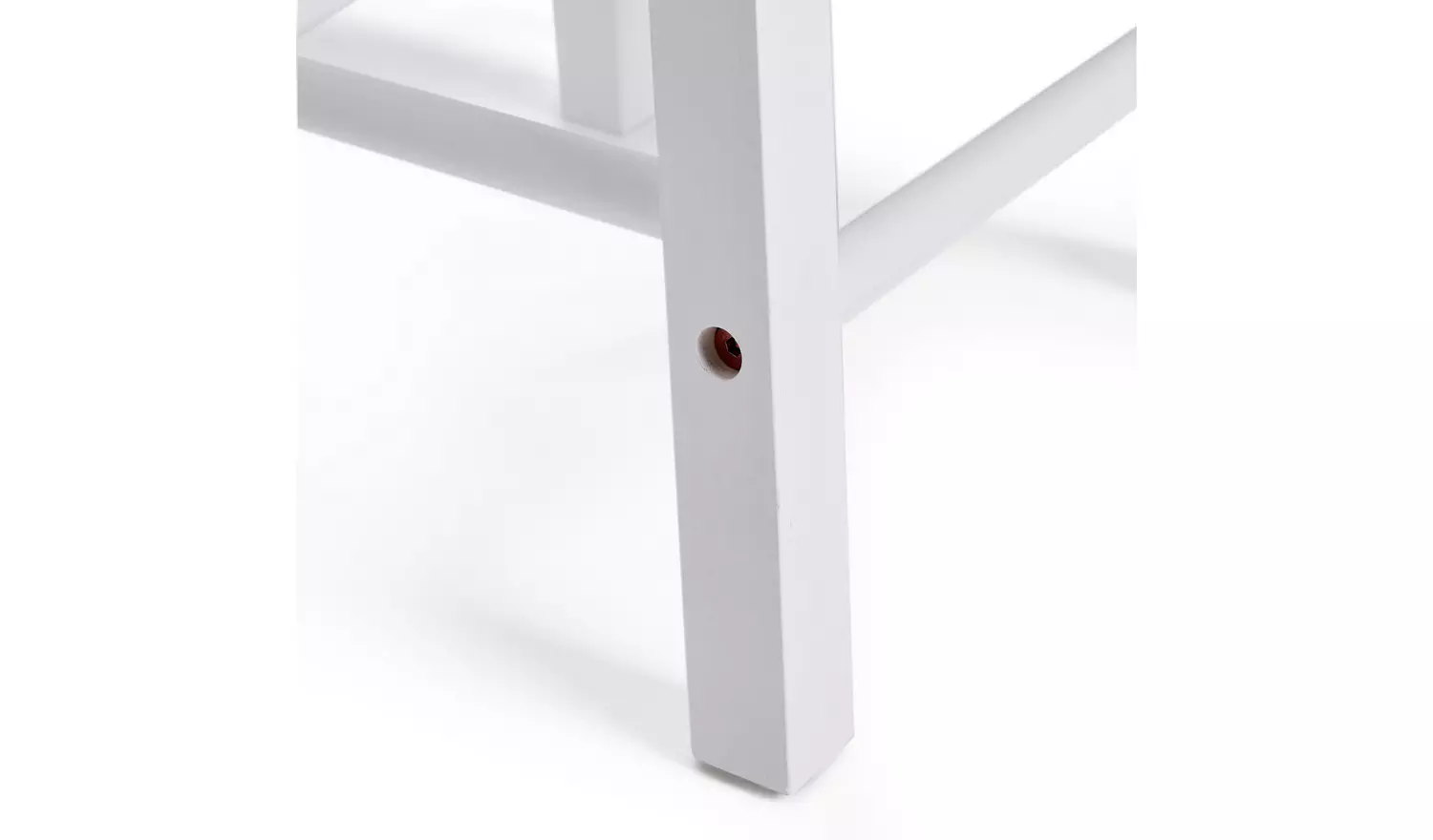 Habitat Pair of Wooden Bar Stools - Two Tone