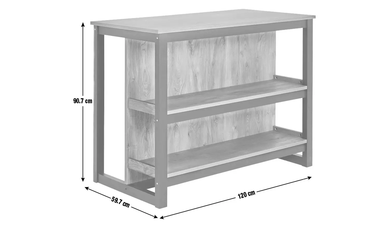 Habitat Nomad 4 Seater Bar Island - Natural