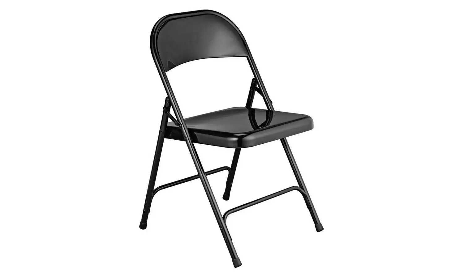 Habitat Macadam Metal Folding Chair - Black