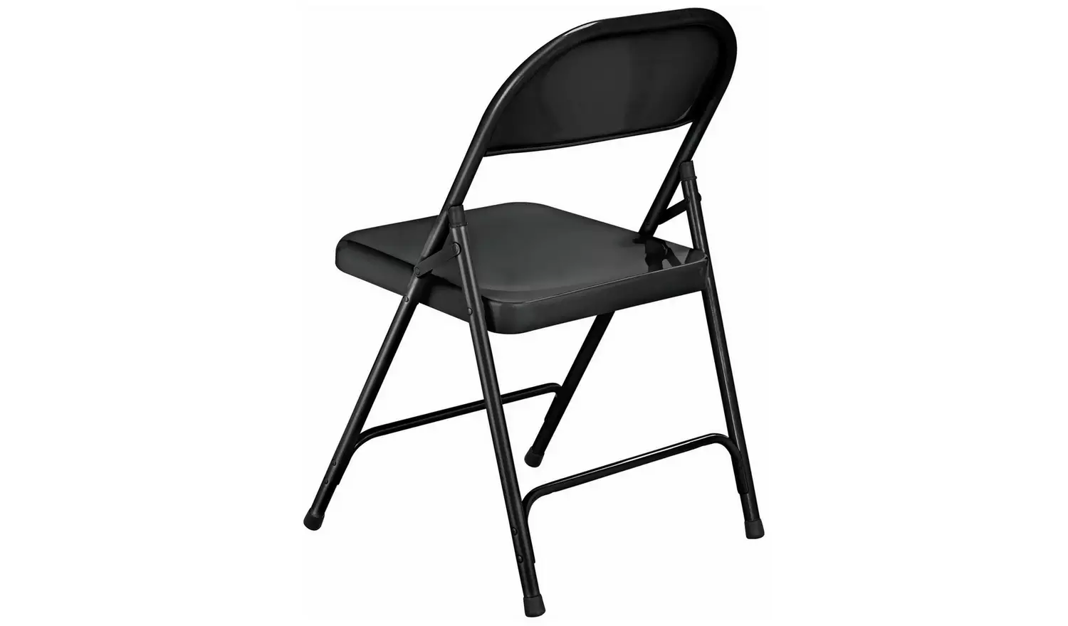 Habitat Macadam Metal Folding Chair - Black