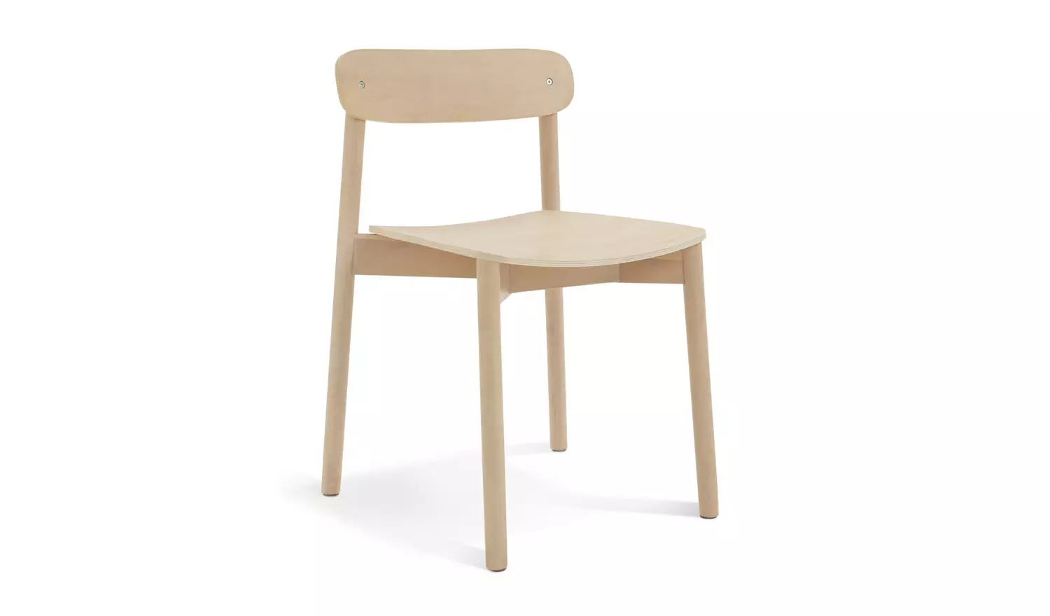 Habitat Nina Solid Birch Dining Chair - Natural