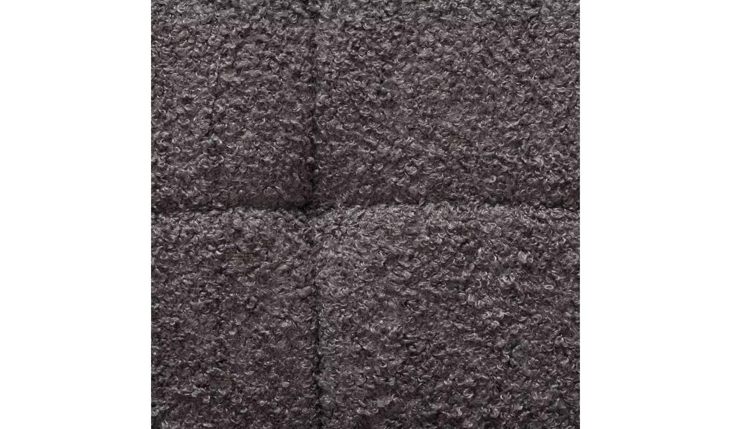 Argos Home Cobin Pair of Boucle Dining Chairs - Charcoal