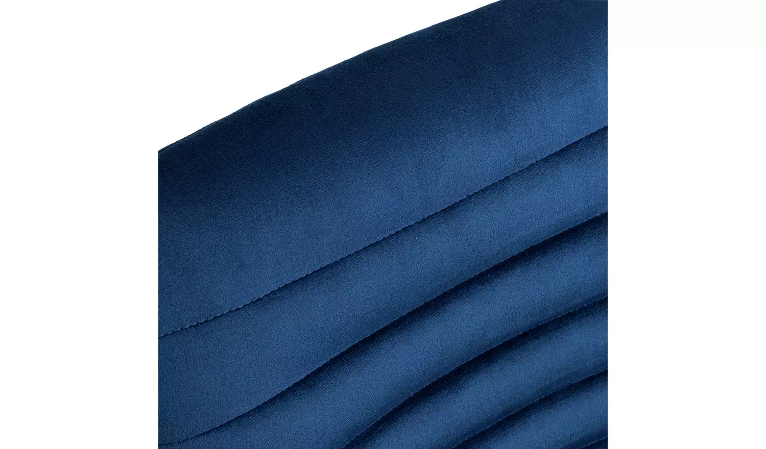 Argos Home Keaton Pair of Velvet Dining Chairs - Dark Blue