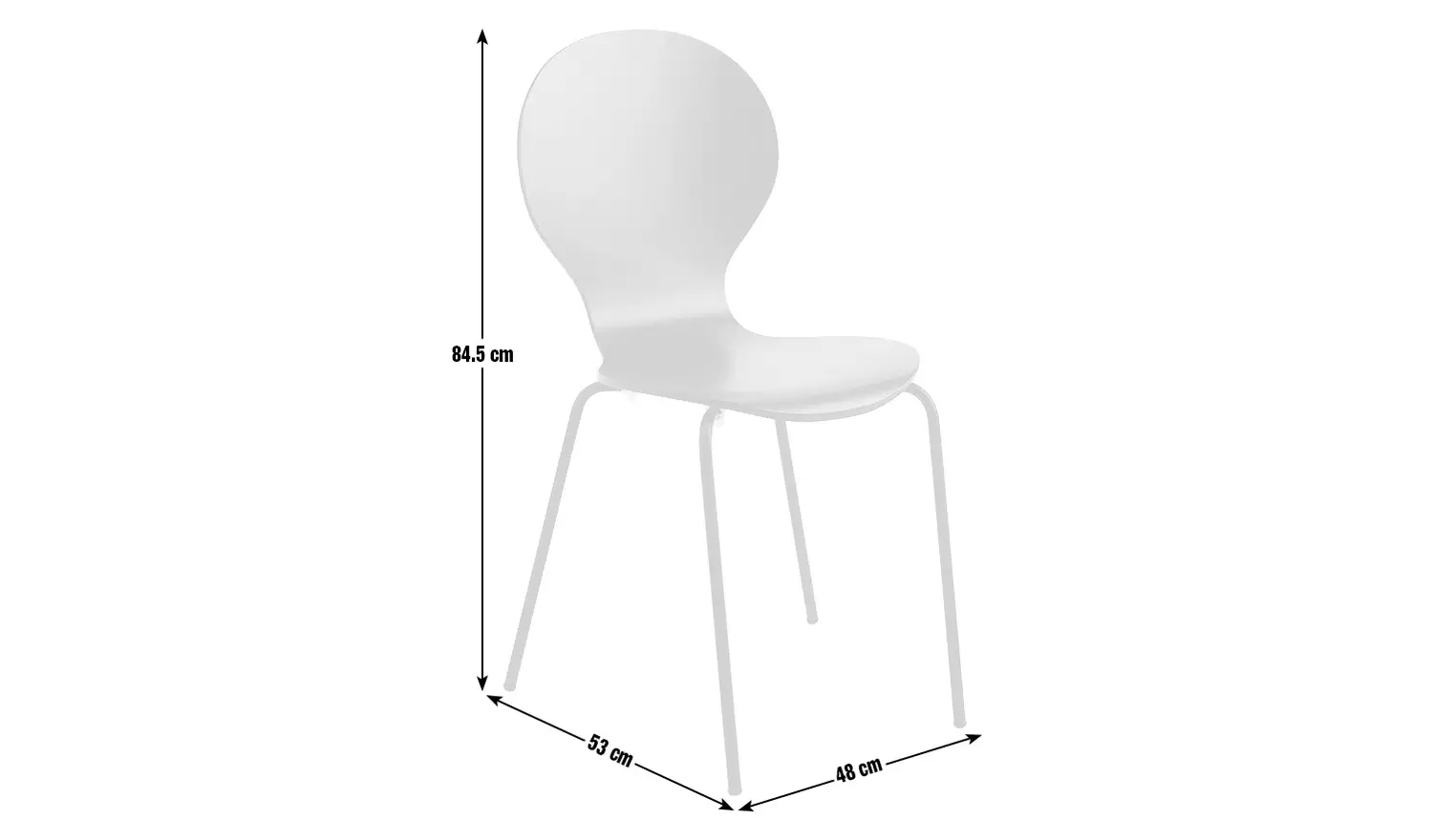 Habitat Bentwood Metal Dining Chair - Sage Green