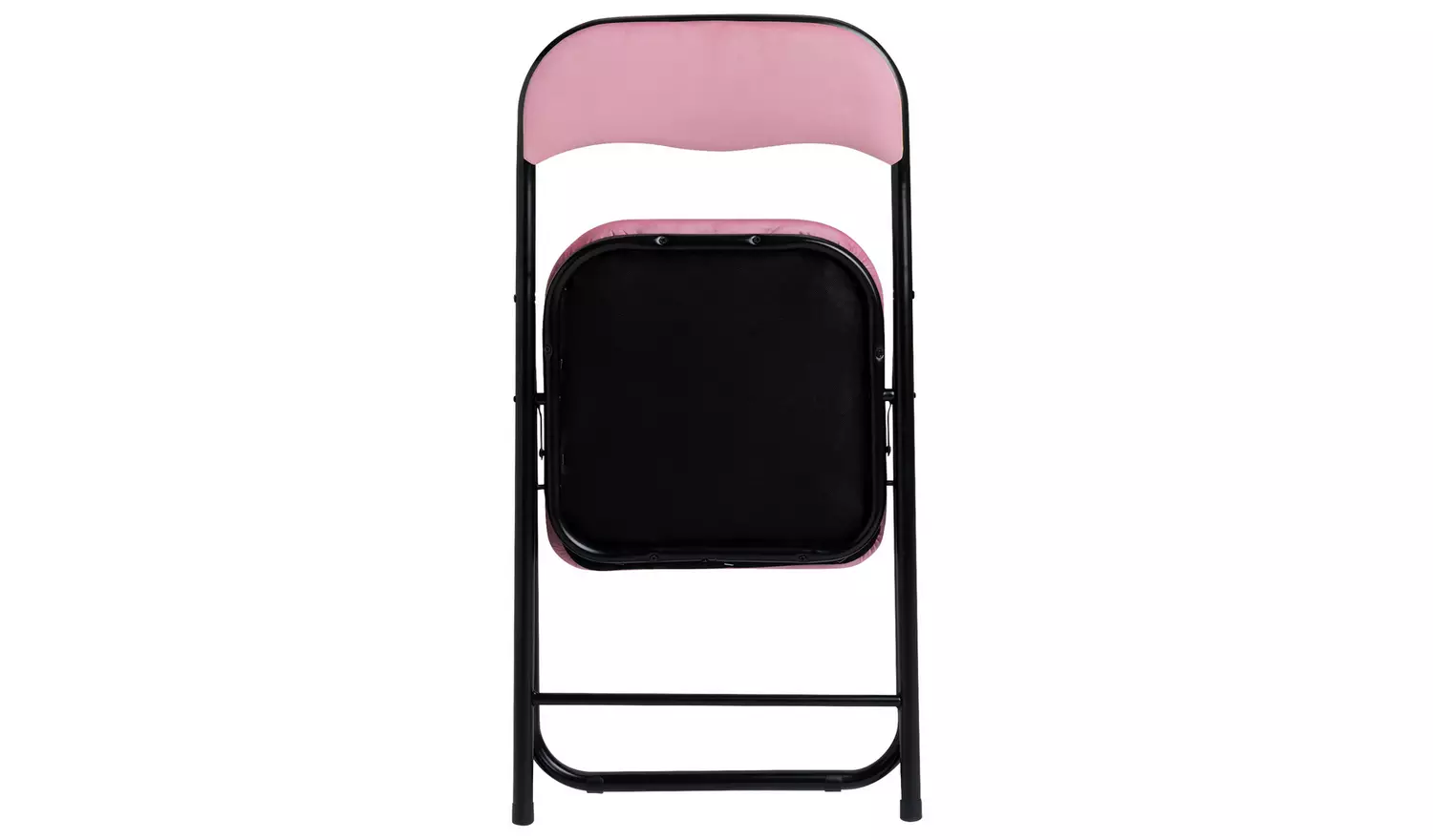 Argos Home Nyla Velvet Folding Dining Chair - Pink