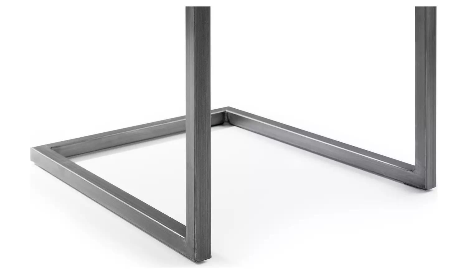 Julian Bowen Pair of Suede Effect Dining Chairs - Charcoal