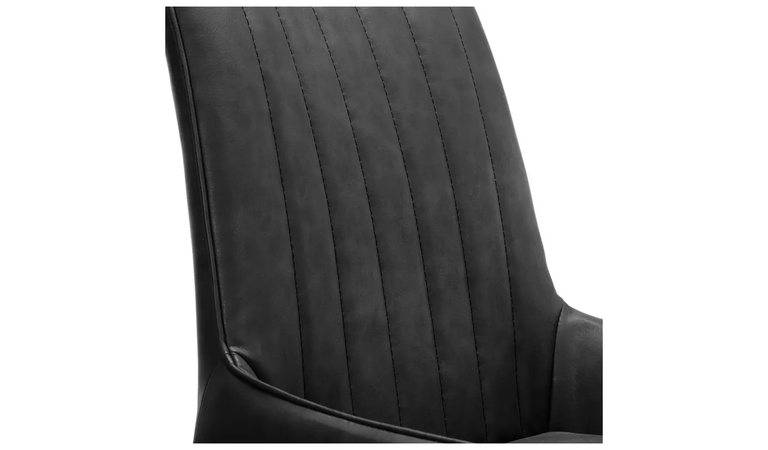 Julian Bowen Soho Pair of Faux Leather Dining Chairs