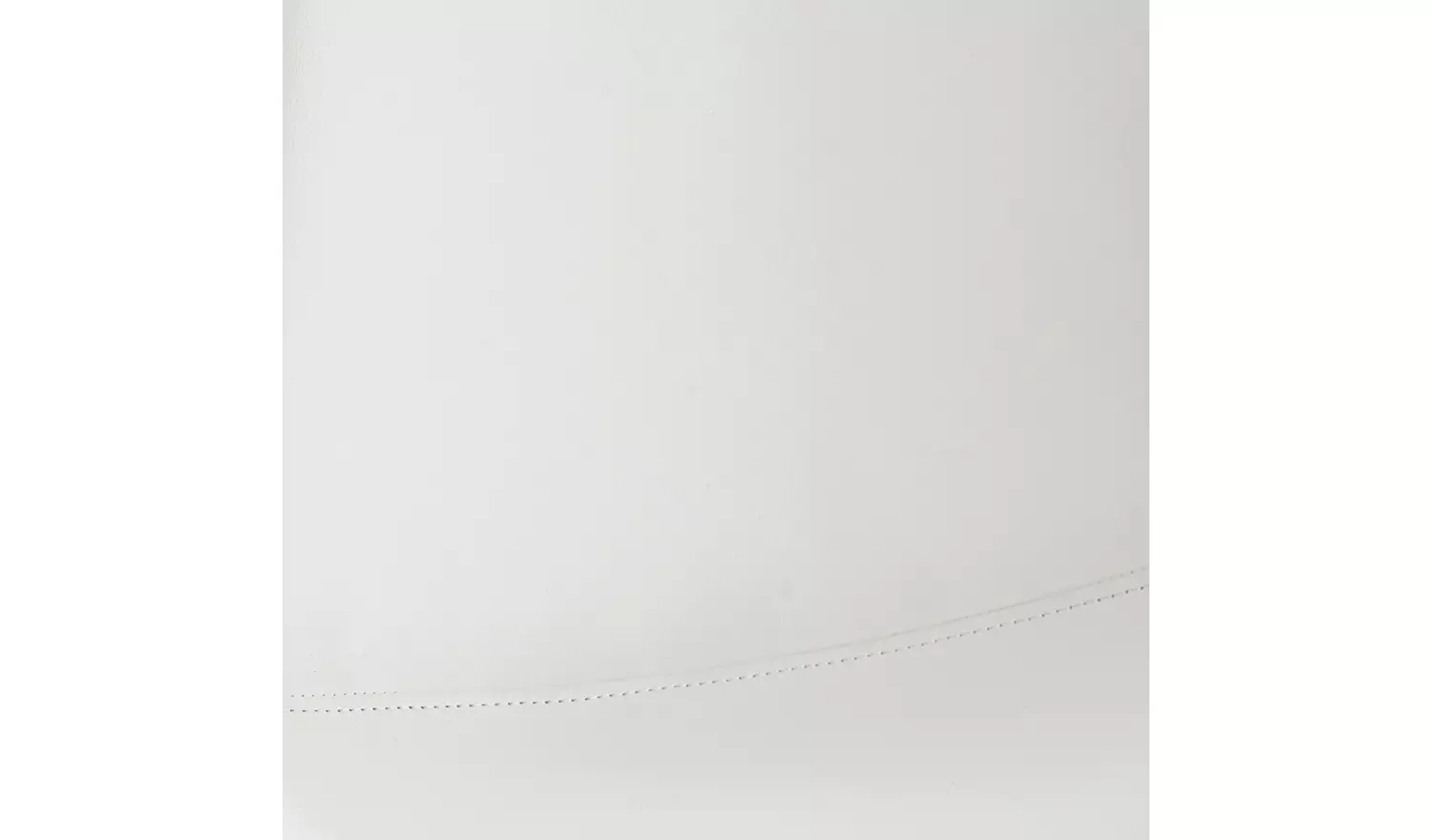 Habitat Beni Pair of Leather Effect Dining Chairs - White