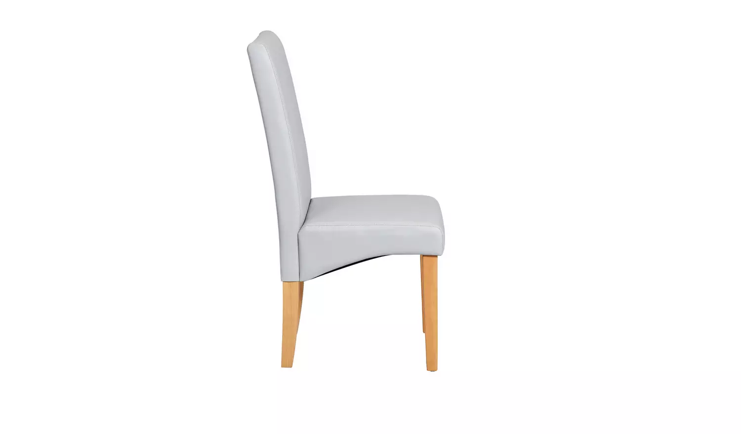 Argos Home Pair of Skirted Dining Chairs - Grey